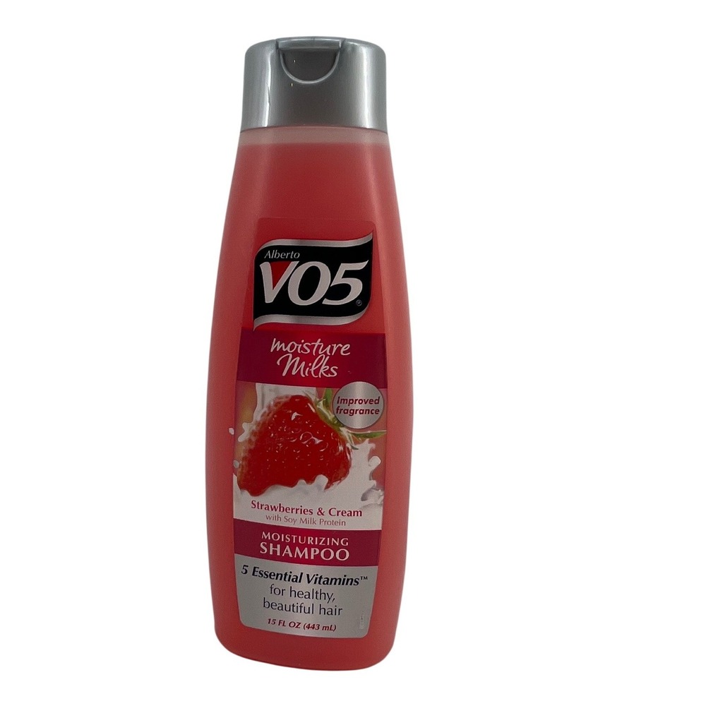Alberto VO5 Shampoo Pink Strawberries & Cream Moisture Milks 15oz